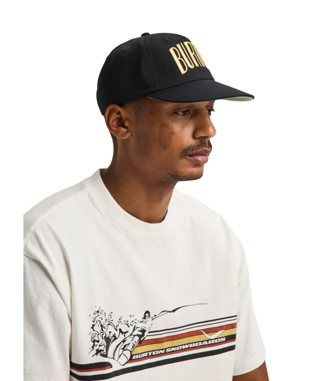 BURTON MENS 90 S HAT TRUE BLACK