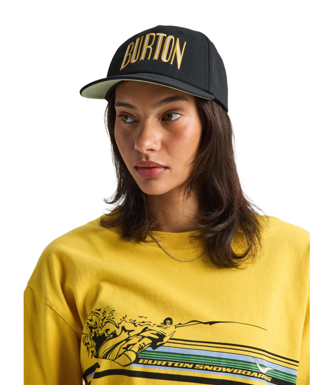 BURTON MENS 90 S HAT TRUE BLACK