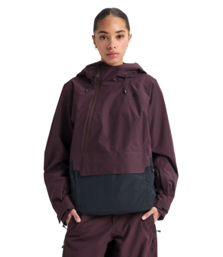 BURTON BURTON WOMENS RESERVE RELAX ANORAK JACKET BEAR HUG BROWN TRUE BLACK 2027