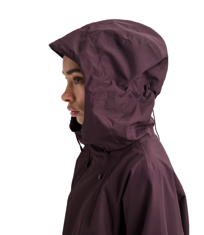 BURTON WOMENS RESERVE RELAX ANORAK JACKET BEAR HUG BROWN TRUE BLACK 2027