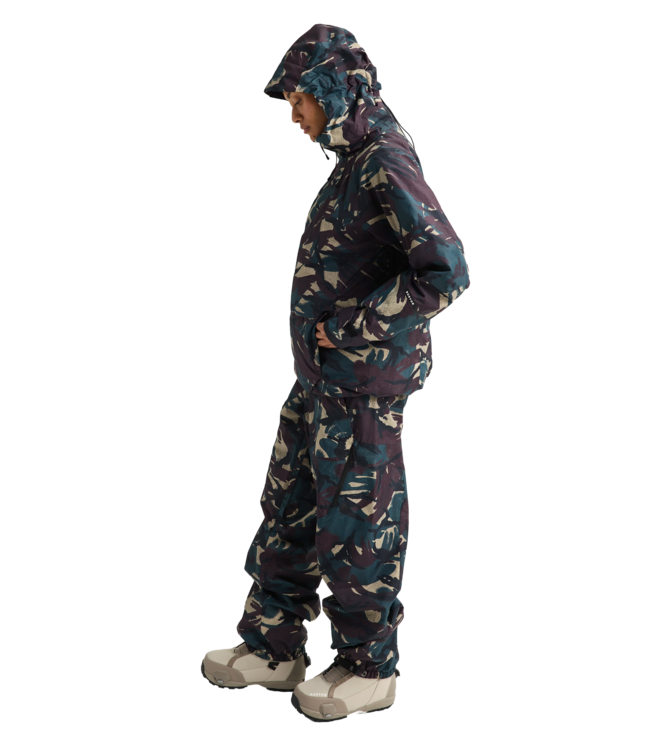 BURTON WOMENS RESERVE RELAX ANORAK JACKET SEERSUCKER CAMO 2027