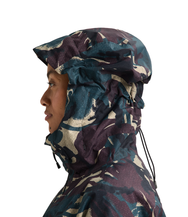 BURTON WOMENS RESERVE RELAX ANORAK JACKET SEERSUCKER CAMO 2027