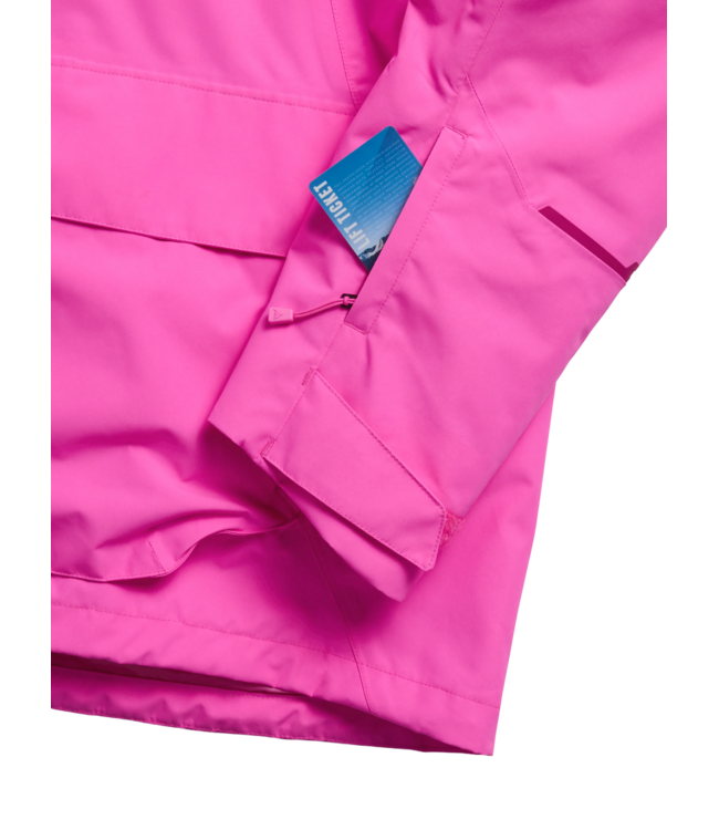BURTON WOMENS RESERVE RELAX ANORAK JACKET SHOCKWAVE PINK 2027