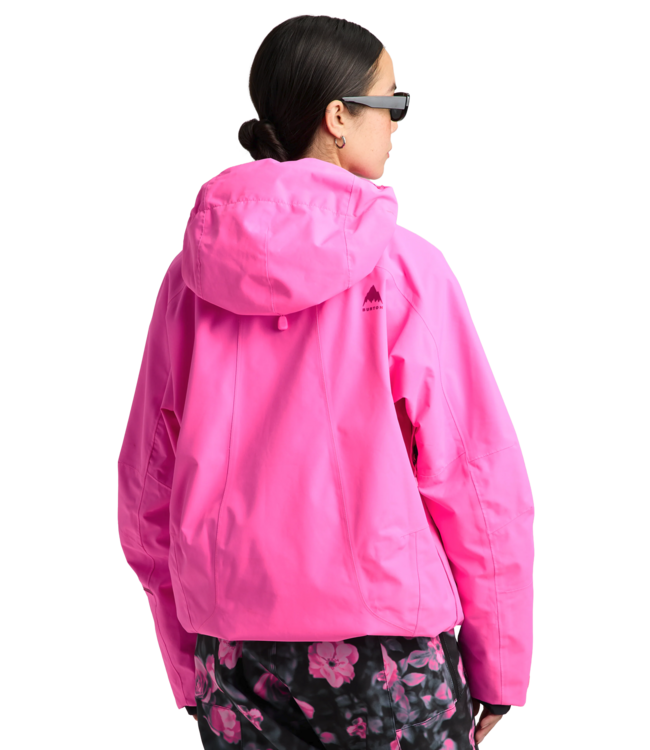 BURTON WOMENS RESERVE RELAX ANORAK JACKET SHOCKWAVE PINK 2027