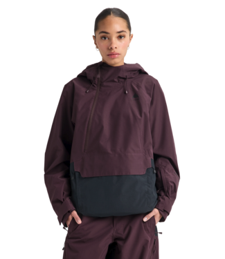 BURTON BURTON WOMENS RESERVE RELAX ANORAK JACKET BEAR HUG BROWN/TRUE BLACK 2027