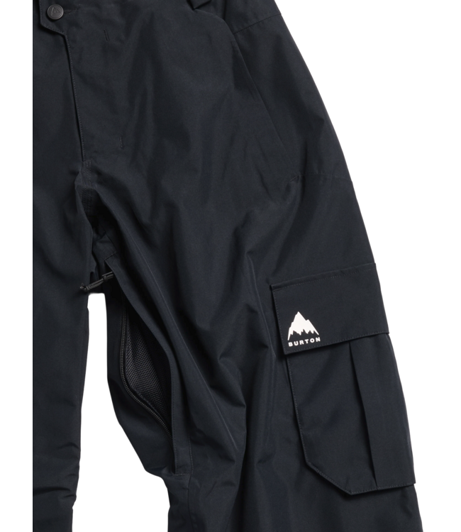 BURTON WOMENS RESERVE BAGGY PANTS TRUE BLACK 2027