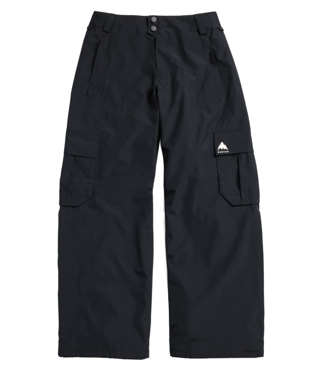 BURTON WOMENS RESERVE BAGGY PANTS TRUE BLACK 2027
