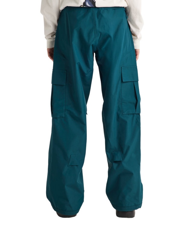 BURTON WOMENS RESERVE BAGGY PANTS ATLANTIC TEAL 2027