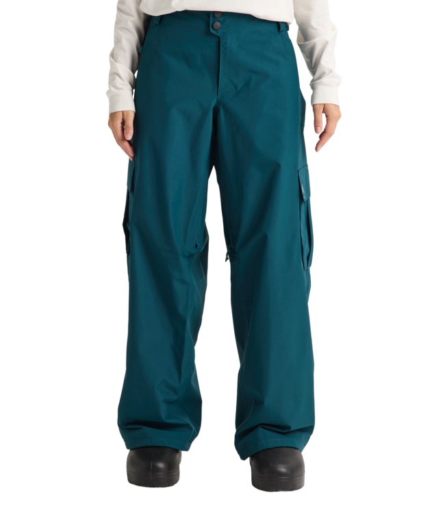 BURTON WOMENS RESERVE BAGGY PANTS ATLANTIC TEAL 2027