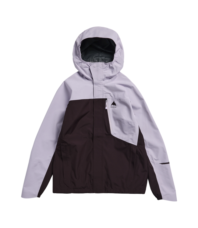 BURTON WOMNS RESERVE 2.5L JACKET MOONDUST PURPLE BEAR HUG BROWN 2027
