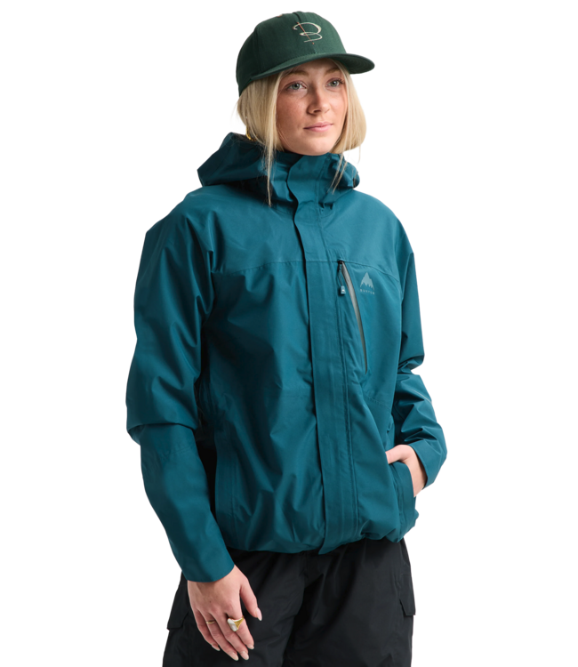 BURTON WOMENS RESERVE 2.5L JACKET ATLANTIC TEAL 2027