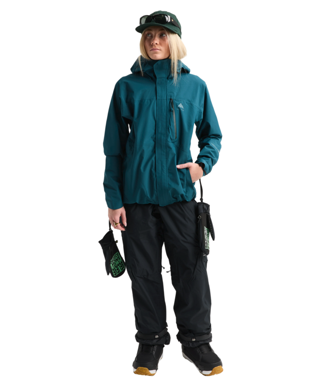 BURTON WOMENS RESERVE 2.5L JACKET ATLANTIC TEAL 2027