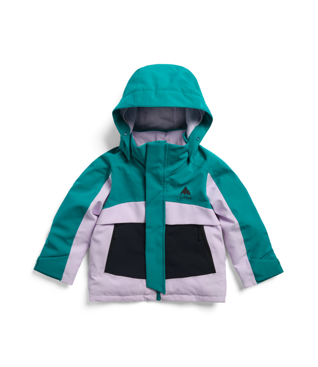BURTON TODDLER ASCUTNEY JACKET PACIFIC TEAL/MOONDUST PURPLE/TRUE BLACK 2027