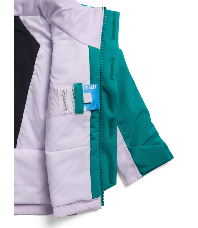 BURTON TODDLER ASCUTNEY JACKET PACIFIC TEAL/MOONDUST PURPLE/TRUE BLACK 2027