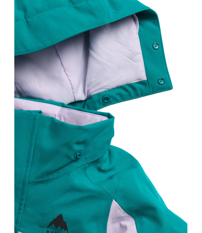 BURTON TODDLER ASCUTNEY JACKET PACIFIC TEAL/MOONDUST PURPLE/TRUE BLACK 2027