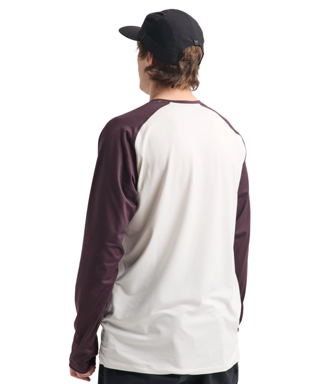 BURTON MENS ROADIE TECH CREW STOUT WHITE/BEAR HUG BROWN 2027
