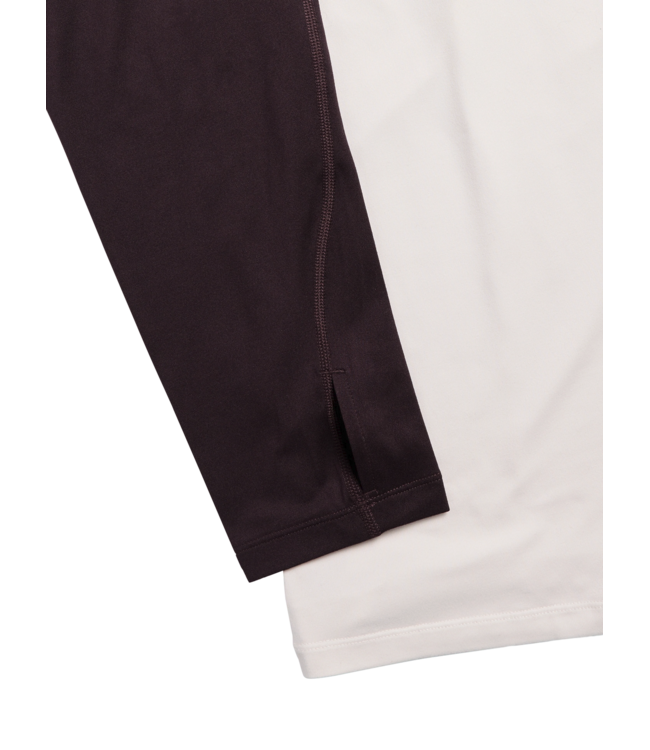 BURTON MENS ROADIE TECH CREW STOUT WHITE/BEAR HUG BROWN 2027