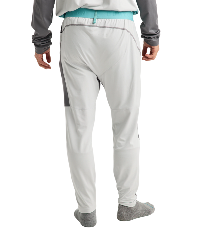 BURTON MENS SYNTHETIC MIDWEIGHT BASE LAYER PANTS GOTHAM GREY/GREY CLOUD 2027