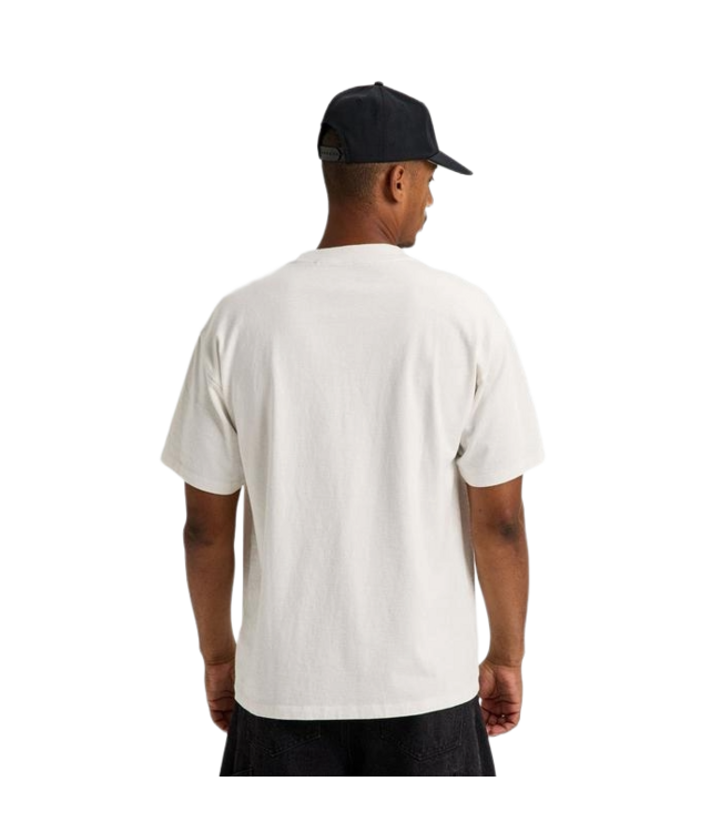 BURTON MENS 50/50 90'S SHORT SLEEVE TEE STOUT WHITE