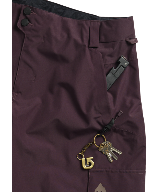 BURTON MENS RESERVE BAGGY PANTS BEAR HUG BROWN 2027