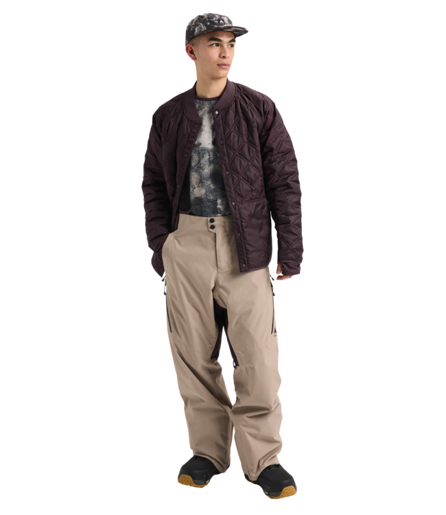 BURTON MENS RESERVE 3 IN 1 PANTS BEAR HUG BROWN SUMMIT TAUPE 2027