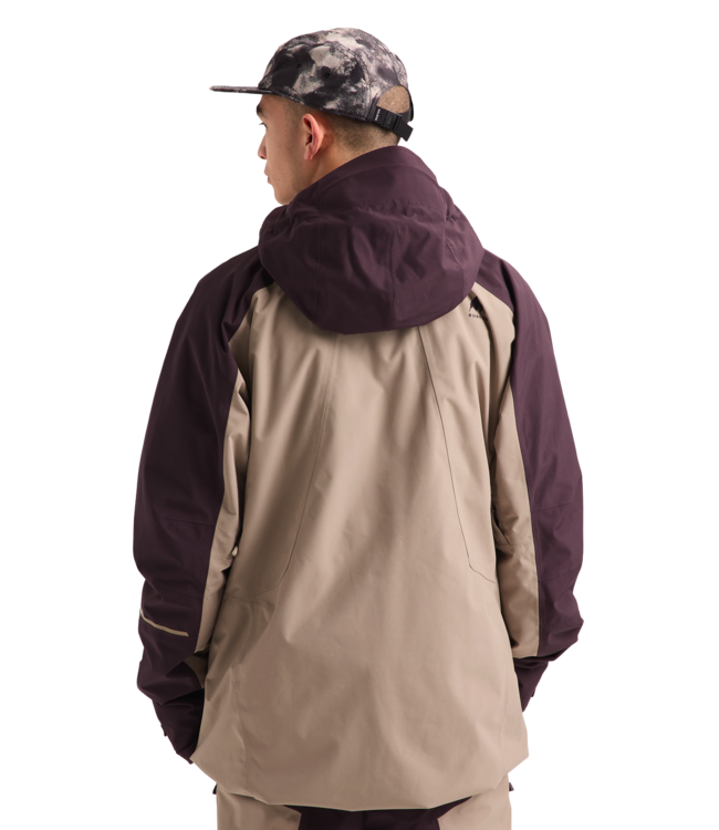 BURTON MENS RESERVE 3 IN 1 JACKET BEAR HUG BROWN/SUMMIT TAUPE 2027