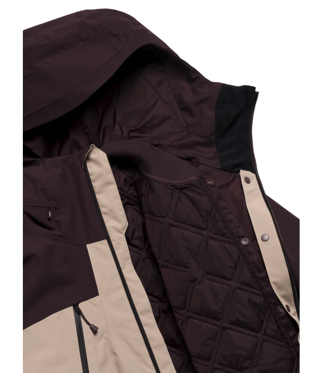 BURTON MENS RESERVE 3 IN 1 JACKET BEAR HUG BROWN/SUMMIT TAUPE 2027