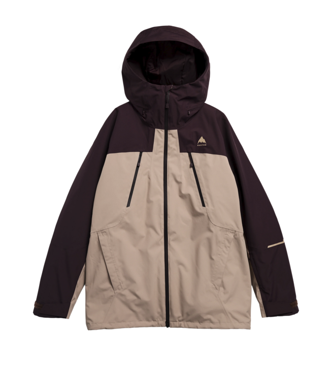 BURTON MENS RESERVE 3 IN 1 JACKET BEAR HUG BROWN/SUMMIT TAUPE 2027