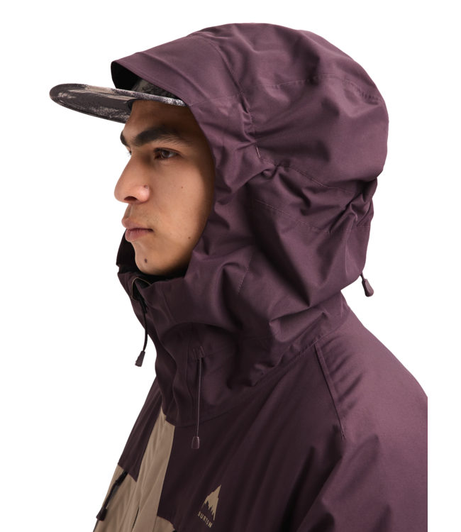 BURTON MENS RESERVE 3 IN 1 JACKET BEAR HUG BROWN/SUMMIT TAUPE 2027
