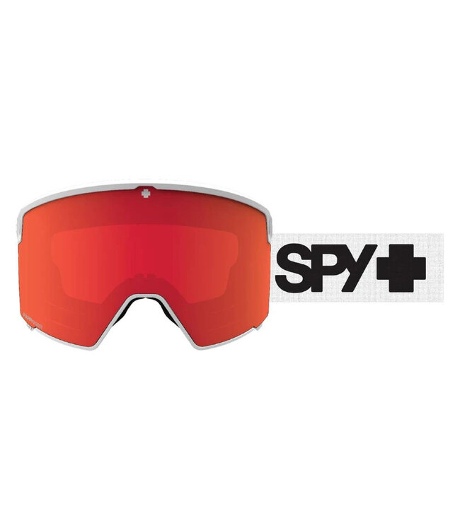 SPY CROSSPOINT GOGGLE EVERWHITE w/ HAPPY BOOST RED MIRROR + HAPPY BOOST LUMALENS CORAL 2027