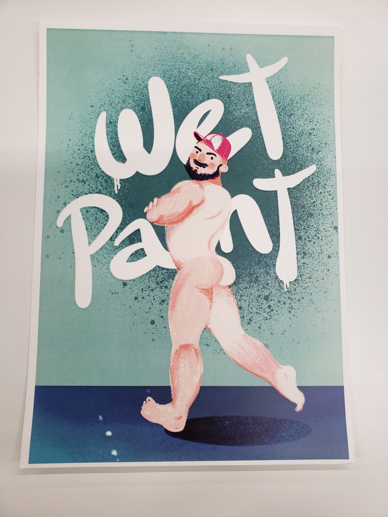 MIVOart Wet Paint print - MIVOart