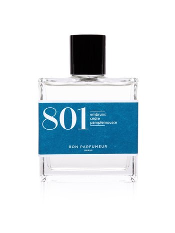 Bon Parfumeur 801 : sea spray / cedar / grapefruit