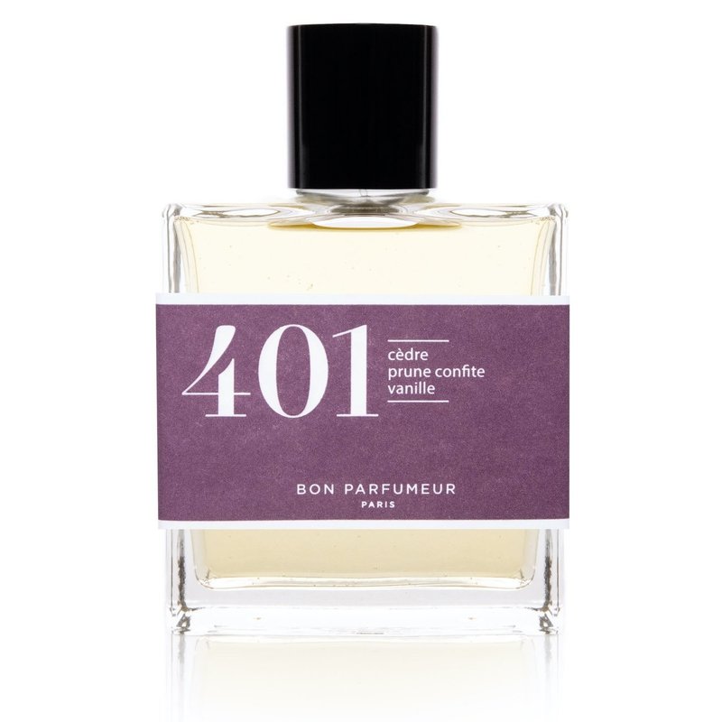 Bon Parfumeur 401 : cedar / candied plum / vanilla