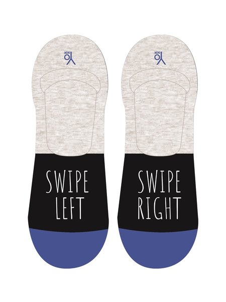 Yo Sox Swipe, loafer socks