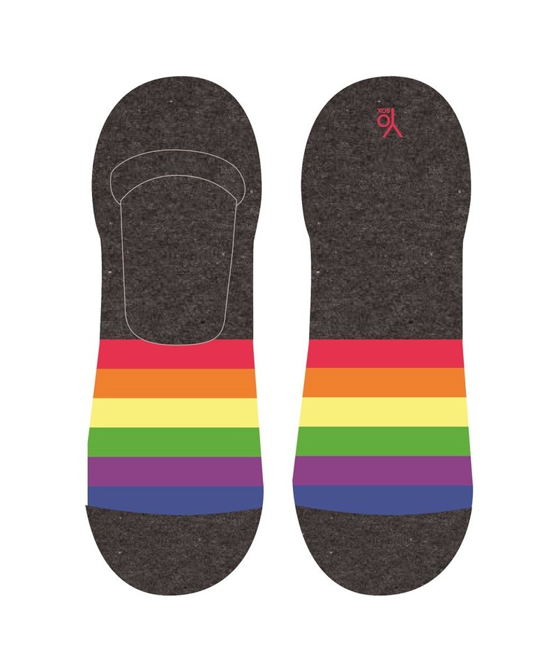 Yo Sox Pride Rainbow, crew socks