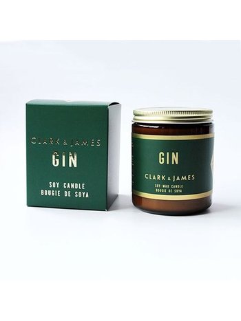Clark & James Gin soy candle - Clark & James