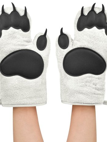 Fred & Friends Polar Bear Hands Oven Mitts