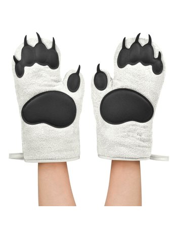 Fred & Friends Polar Bear Hands Oven Mitts