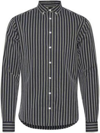 Casual Friday Anton Button Down L/S Stripped Dobby Shirt