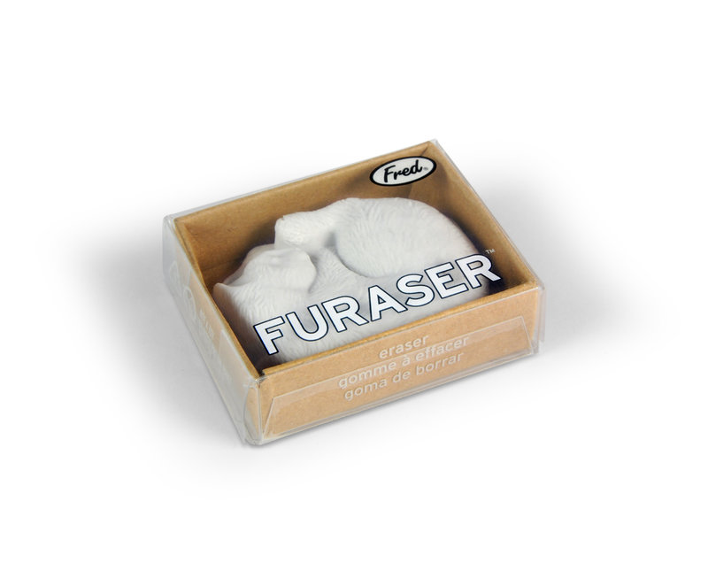 Fred & Friends Furaser - rubber eraser