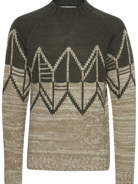 Blend Graphic Wool Pullover