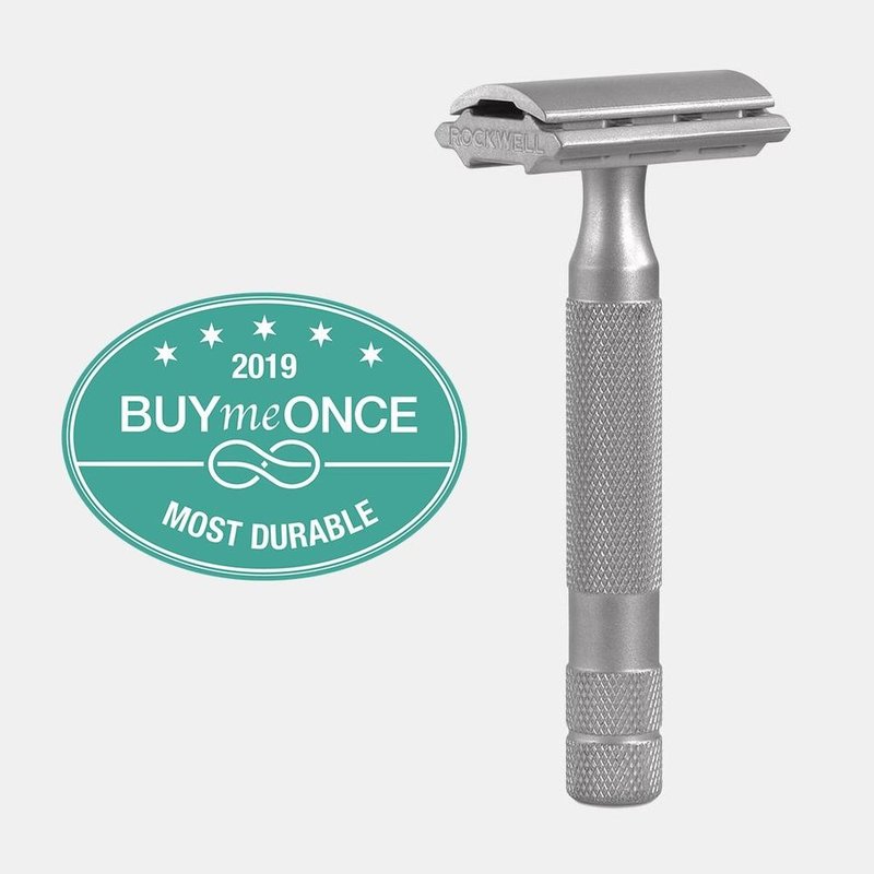 Rockwell Razors Rockwell 6S - Adjustable PVD Stainless Steel Safety Razor