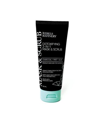 Rebels Refinery Activated Charcoal 2 in 1 Mask & Facial Scrub - Rebels Refinery