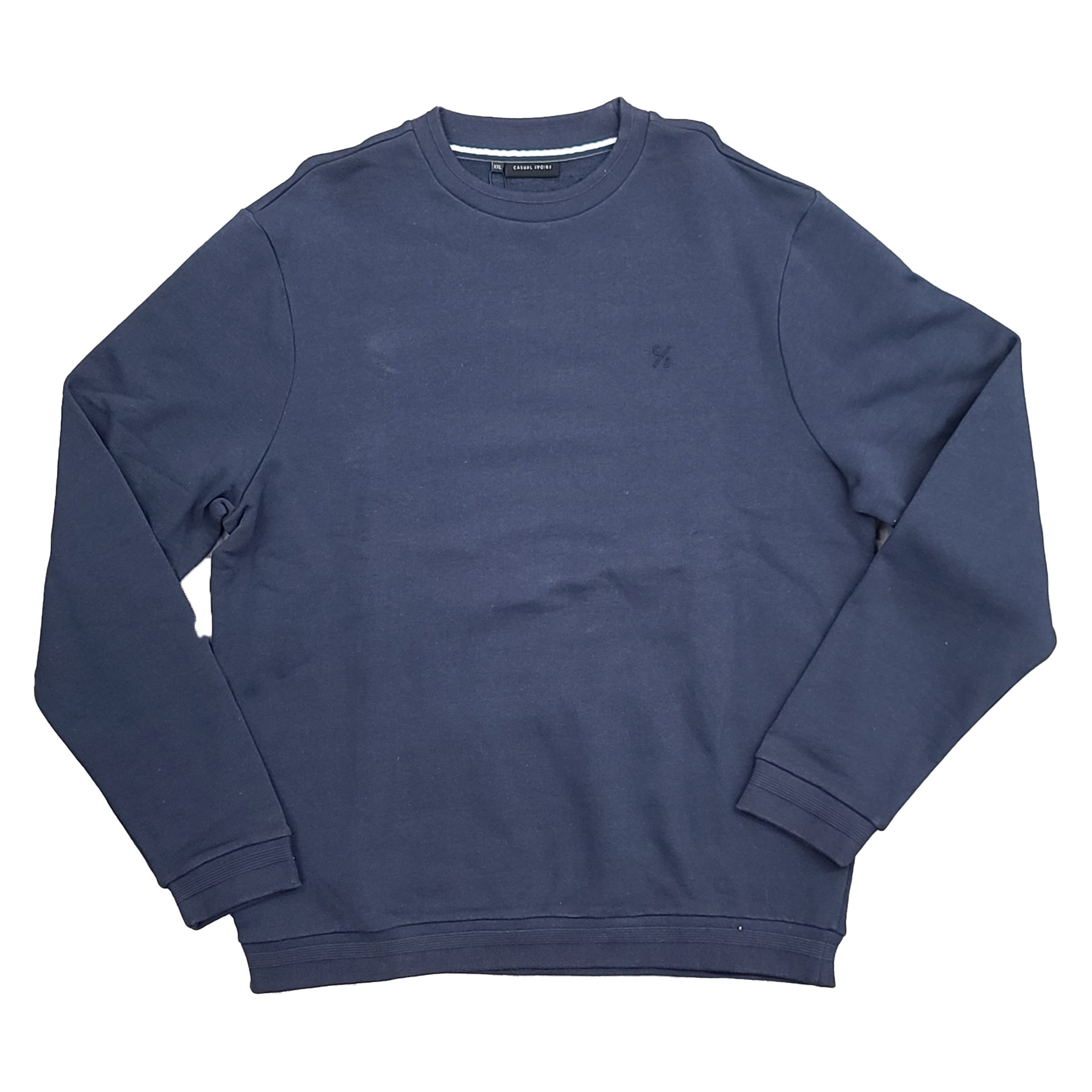 Crew neck Sweatshirt Night Navy Blue 