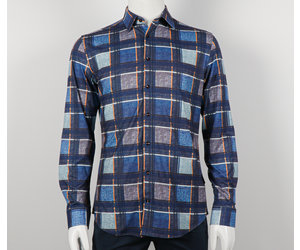 Plaid Shirt (SS22) - Grapefruit