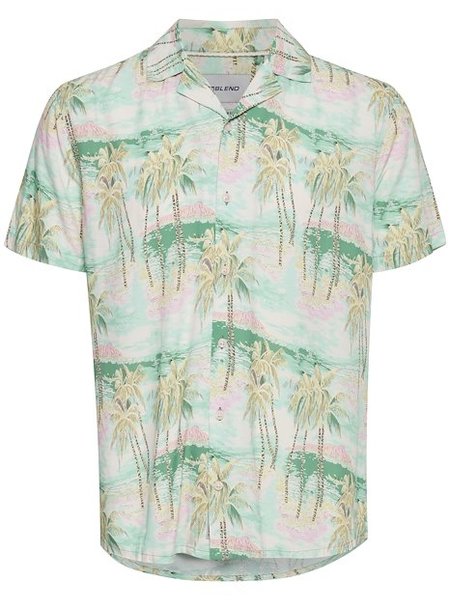 Blend Tropical Island Print Shirt