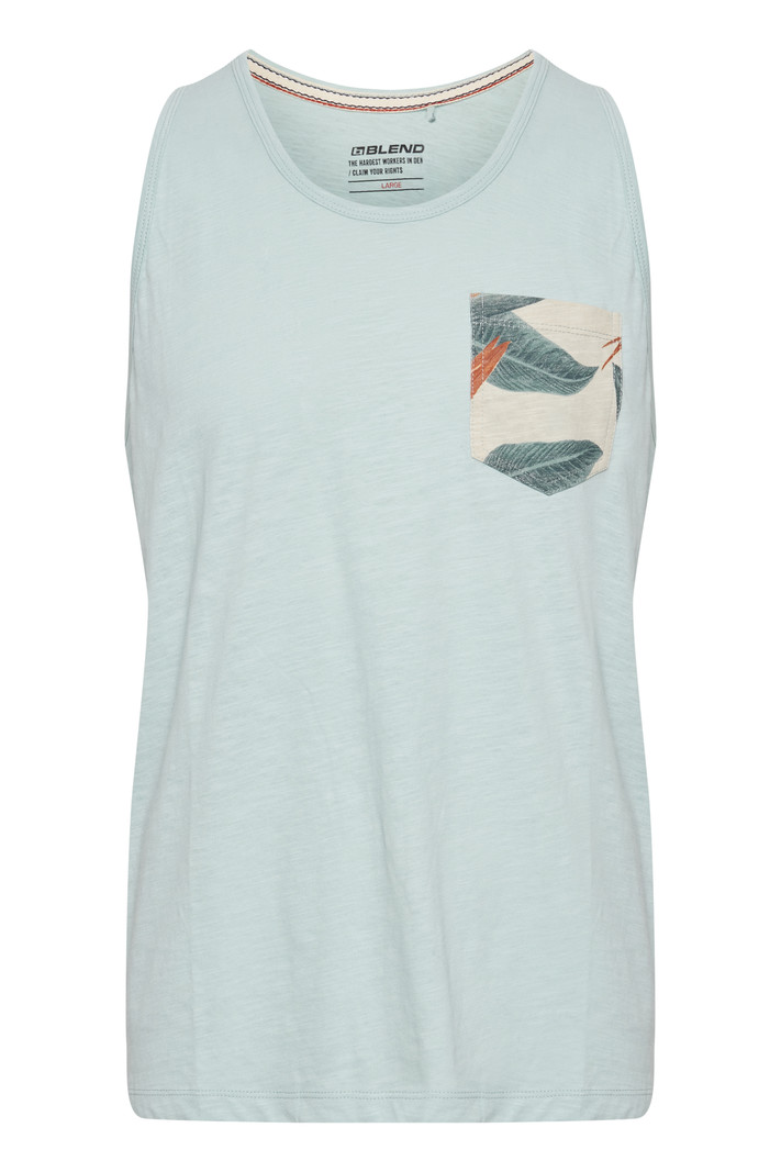 Blend Tank Top with graphic pocket