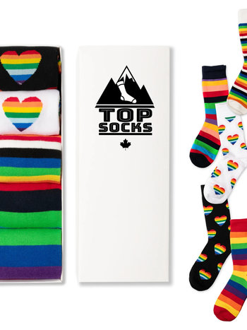 TopSocks Rainbow Socks - 5pack