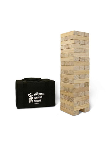 Yard Games Large Tumbling Timbers With Carrying Case