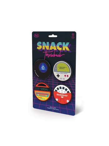 Fred & Friends Snack Throwback - Bag Clips